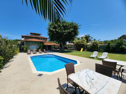 Zwembad, Casa Sonho Meu Búzios (Casa Sonho Meu Buzios) in Formosa Baai Zwembad, Casa Sonho Meu Búzios (Casa Sonho Meu Buzios) in Formosa Baai