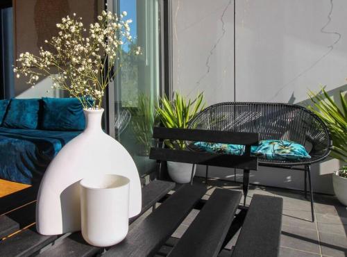 ระเบียง/ชานเรือน, Luxury Apartment Minutes from City w Rooftop Pool & Parking in ลินแฮม ระเบียง/ชานเรือน, Luxury Apartment Minutes from City w Rooftop Pool & Parking in ลินแฮม