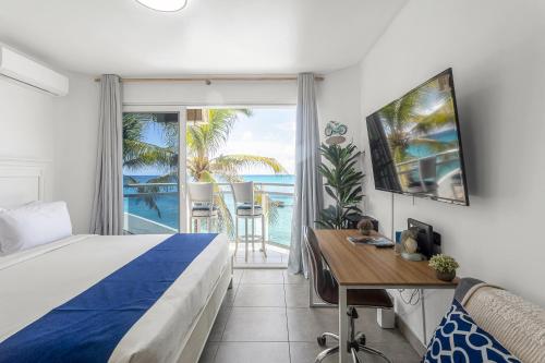 Maho Beach House - Petite Studio - Ocean View in Vịnh Simpson Maho Beach House - Petite Studio - Ocean View in Vịnh Simpson