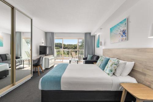 Charlesworth Bay Beach Resort in Coffs Kikötő Charlesworth Bay Beach Resort in Coffs Kikötő