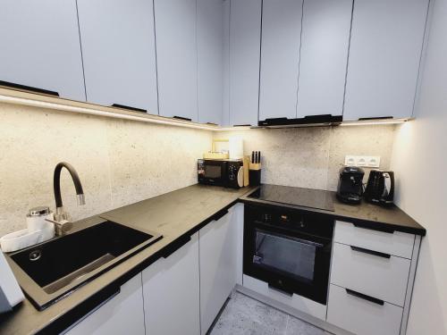 keuken, Apartament Diamond in Częstochowa keuken, Apartament Diamond in Częstochowa