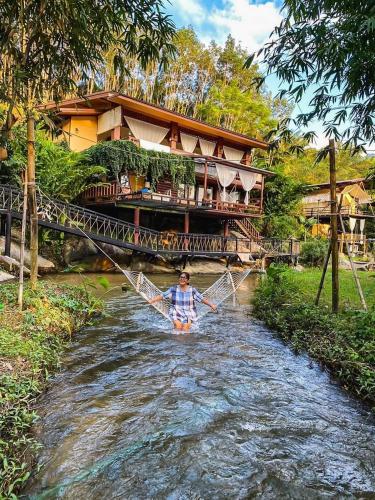 ห้องลานเคียงดาว บ้านสวนสราญชล in バン ナー サン ห้องลานเคียงดาว บ้านสวนสราญชล in バン ナー サン