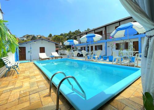 Kilátás, Pousada Suites Nova Mar Ilhabela in Praia Itaquanduba Kilátás, Pousada Suites Nova Mar Ilhabela in Praia Itaquanduba