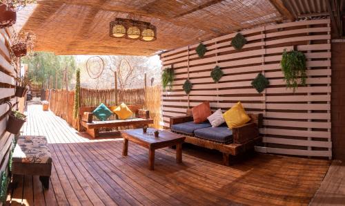 Erkély/terasz, Puna Hostel in San Pedro De Atacama Erkély/terasz, Puna Hostel in San Pedro De Atacama