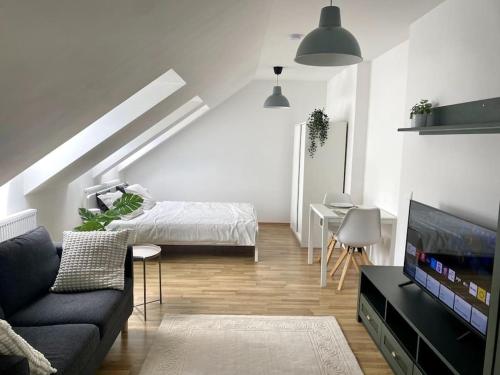 Schönes DG-Apartment mit Terrasse