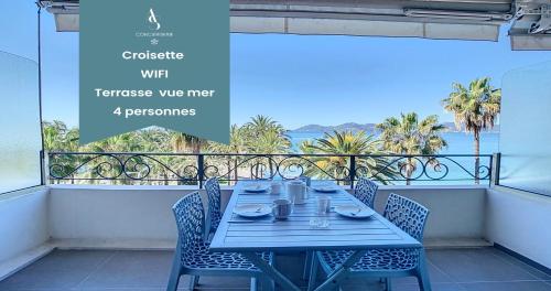 Croisette I - 4 pers - Front de mer - Climatisé