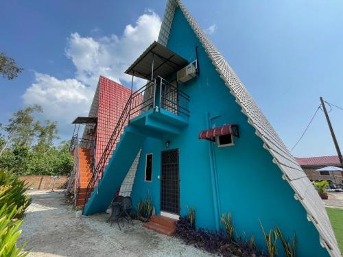 Balcony/terrace, WIWI Village in Kertih Balcony/terrace, WIWI Village in Kertih