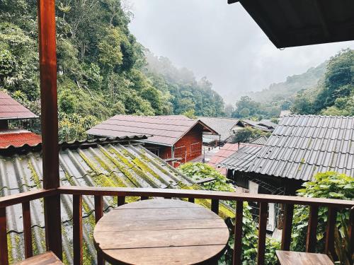 Balcony/terrace, Maekampong Kidteng in Doi Saket Balcony/terrace, Maekampong Kidteng in Doi Saket