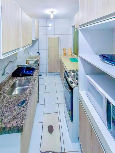 廚房, Apê Bela Vista com Piscina I Wi-Fi e A/C (Ape Bela Vista com Piscina I Wi-Fi e A/C) in 英貝拉德里斯 廚房, Apê Bela Vista com Piscina I Wi-Fi e A/C (Ape Bela Vista com Piscina I Wi-Fi e A/C) in 英貝拉德里斯