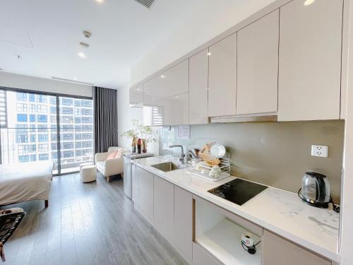 Apartament de 30 m2 amb 1 habitació i 1 bany privat a Da Ton (Autumn Room★1BR FL16th★Ruby★Vinhomes Ocean Park) in Gia Lam Apartament de 30 m2 amb 1 habitació i 1 bany privat a Da Ton (Autumn Room★1BR FL16th★Ruby★Vinhomes Ocean Park) in Gia Lam