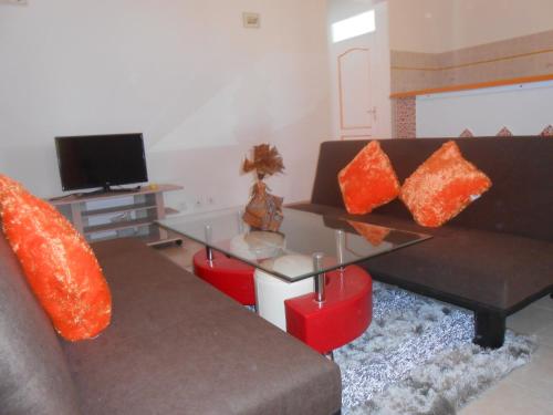 Shared lounge/TV area, O PARADIS TERRESTRE Gite passion in Capesterre-de-Marie-Galante Shared lounge/TV area, O PARADIS TERRESTRE Gite passion in Capesterre-de-Marie-Galante