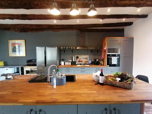 廚房, Fermette La Trappe in 拉羅什拉貝耶 廚房, Fermette La Trappe in 拉羅什拉貝耶