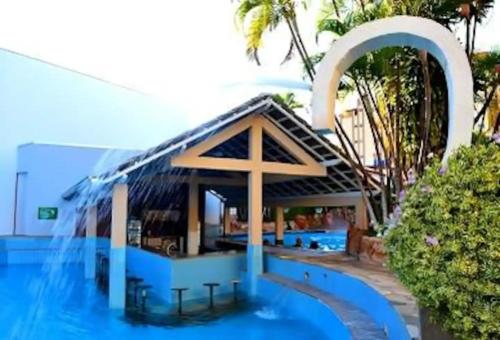Bar/lounge, Acqua Ville Flat's I Apto 202 - Com sacada in Vila Olegario Bar/lounge, Acqua Ville Flat's I Apto 202 - Com sacada in Vila Olegario