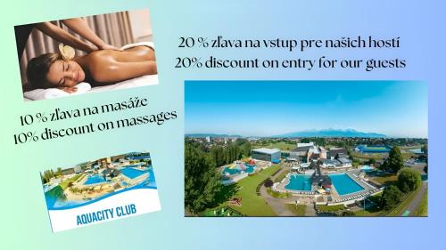 Activități, Penzion Darinka in Poprad Activități, Penzion Darinka in Poprad