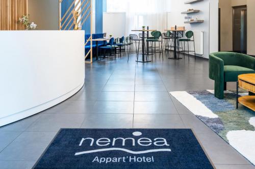Lobby, Nemea Appart Hotel Elypseo Strasbourg Port in Estrasburgo Lobby, Nemea Appart Hotel Elypseo Strasbourg Port in Estrasburgo