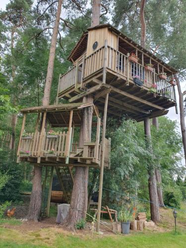 Cabane dans les arbres in Beaumontel Cabane dans les arbres in Beaumontel