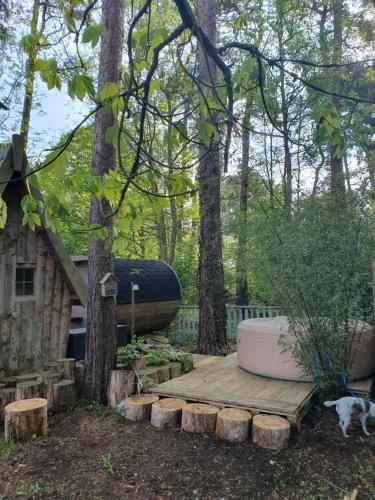 Cabane dans les arbres in Beaumontel Cabane dans les arbres in Beaumontel