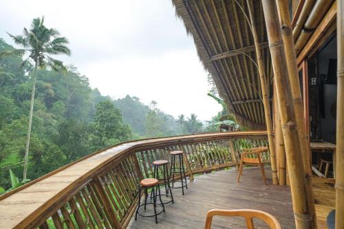Balcony/terrace, Keuma Villa & Resto Jatiluwih by The Lavana in Tabanan Balcony/terrace, Keuma Villa & Resto Jatiluwih by The Lavana in Tabanan