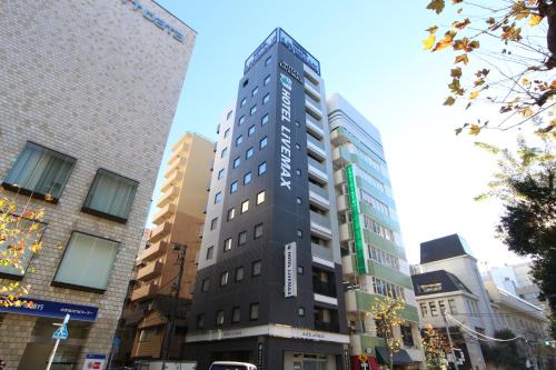 Hotelli välisilme, Hotel Livemax Higashi-Ginza in Ginza Hotelli välisilme, Hotel Livemax Higashi-Ginza in Ginza