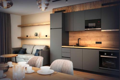 廚房, Apartment Hotel Schneerose in 黑馬戈爾 廚房, Apartment Hotel Schneerose in 黑馬戈爾