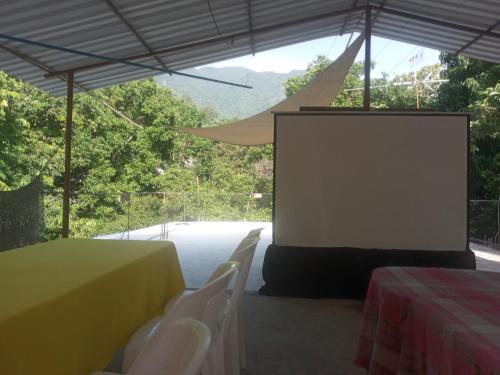Balcony/terrace, Hostal Juan Lindo in San Pedro Sula Balcony/terrace, Hostal Juan Lindo in San Pedro Sula