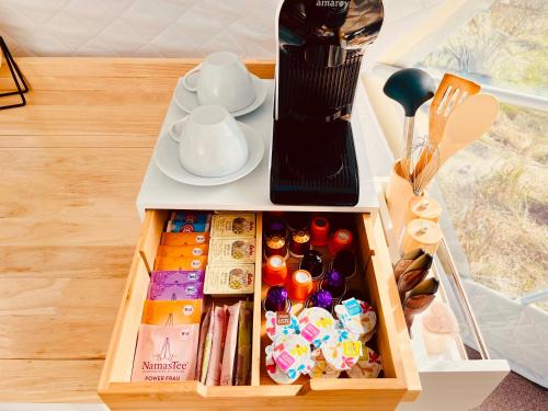 Létesítmények, Glamping Hohe Wand - Kuppelzelt mit Whirlpool & Panoramafenster in Hohe Wand Létesítmények, Glamping Hohe Wand - Kuppelzelt mit Whirlpool & Panoramafenster in Hohe Wand