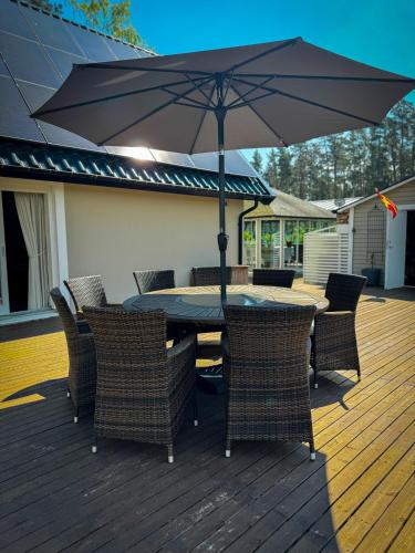 Balcony/terrace, Villa Hav & Hygge in Spraggehusen Balcony/terrace, Villa Hav & Hygge in Spraggehusen