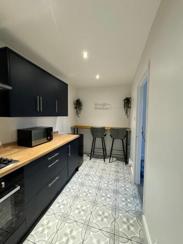 Konyha, Zetland House Apartment - First floor with garden and parking in Southport Konyha, Zetland House Apartment - First floor with garden and parking in Southport