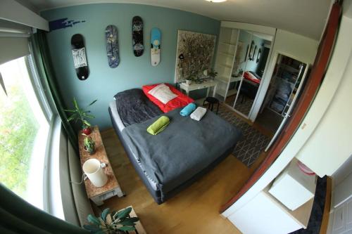 Peaceful City Apartment with Sauna & Balcony