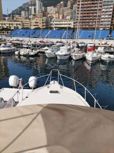 Bateau tout confort au Port de Monaco in La Condamine Bateau tout confort au Port de Monaco in La Condamine