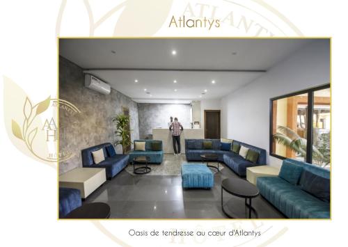 Lobby, ATLANTYS HOTEL in Abidjan Lobby, ATLANTYS HOTEL in Abidjan