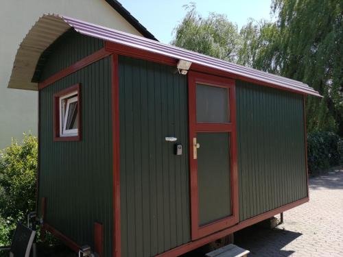 Exterior view, Schaferwagen Grunspecht in Ratingen Exterior view, Schaferwagen Grunspecht in Ratingen