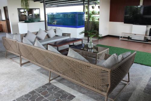 Shared lounge/TV area, MaClare Resort in Imus Shared lounge/TV area, MaClare Resort in Imus
