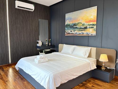 Bed, CEVA Hotel & Apartment Danang in Xuan Ha Bed, CEVA Hotel & Apartment Danang in Xuan Ha