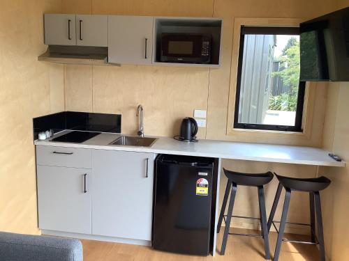 kuchnia, Hampshire Holiday Parks - Wanaka in Wanaka kuchnia, Hampshire Holiday Parks - Wanaka in Wanaka