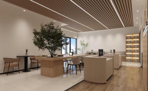 Lobby, Raffles Executive Apartment in Tianhe District Lobby, Raffles Executive Apartment in Tianhe District