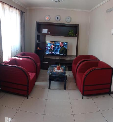 Phòng chờ chung/khu vực TV, Hostal Temuco in Temuco Phòng chờ chung/khu vực TV, Hostal Temuco in Temuco