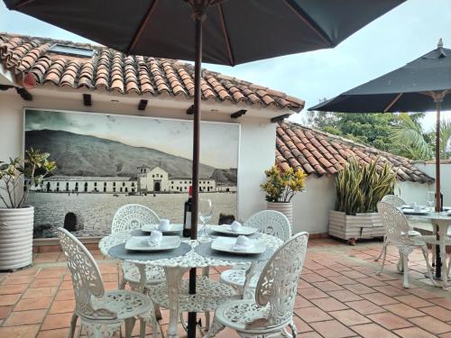 Balcony/terrace, Santa Maria de Leyva hotel boutique in Villa De Leyva Balcony/terrace, Santa Maria de Leyva hotel boutique in Villa De Leyva