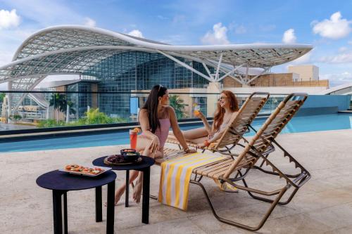 Swimming pool, Aloft San Juan in San Juan Swimming pool, Aloft San Juan in San Juan
