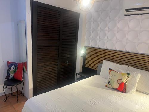 เตียงนอน, The Local Loft in San Juan in อาโตเรย์ นอร์เต เตียงนอน, The Local Loft in San Juan in อาโตเรย์ นอร์เต