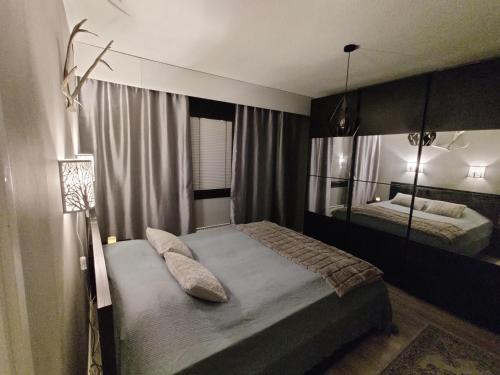 Upea rivitalon päätyhuoneisto