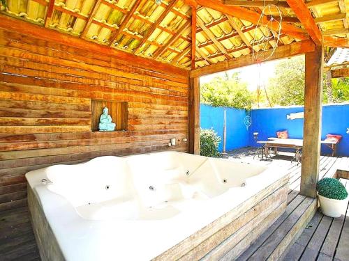 Badestamp, Paradise Búzios (Paradise Buzios) in Maghuinhos Beach Badestamp, Paradise Búzios (Paradise Buzios) in Maghuinhos Beach