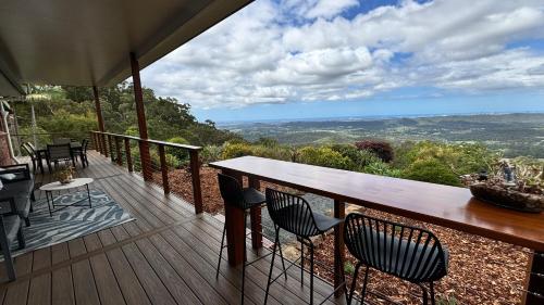 Balkon/terasa, The Hillside Retreat in planinaTamborine Balkon/terasa, The Hillside Retreat in planinaTamborine