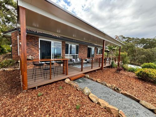 Balkon/terasa, The Hillside Retreat in planinaTamborine Balkon/terasa, The Hillside Retreat in planinaTamborine