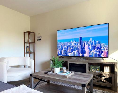 Sleek 1BR Getaway Ideal Spot Near O'Hare in 格倫維尤 Sleek 1BR Getaway Ideal Spot Near O'Hare in 格倫維尤
