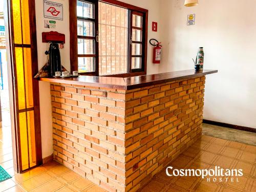 Lobby, Cosmopolitans Hostel in Ubatuba Lobby, Cosmopolitans Hostel in Ubatuba