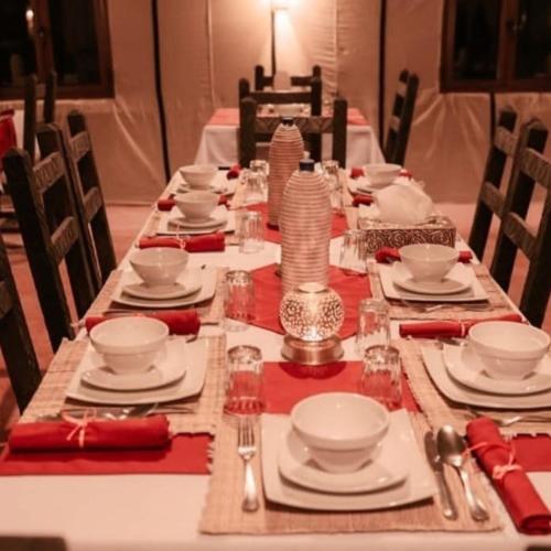 宴会厅, Merzouga Horizon Luxury Camp in 梅思佳 宴会厅, Merzouga Horizon Luxury Camp in 梅思佳
