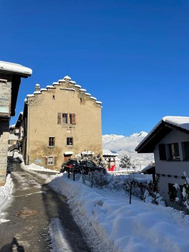 Exterior view, La Grande Majorie de Nendaz in Coor Exterior view, La Grande Majorie de Nendaz in Coor