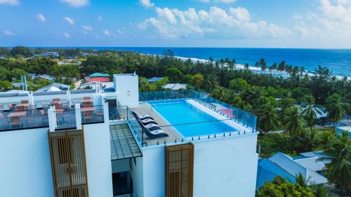 Exterior view, Ocean Pearl Fuvahmulah in Gnaviyani Atoll Exterior view, Ocean Pearl Fuvahmulah in Gnaviyani Atoll