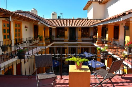 Erkély/terasz, Hotel Aldama in Colima Erkély/terasz, Hotel Aldama in Colima
